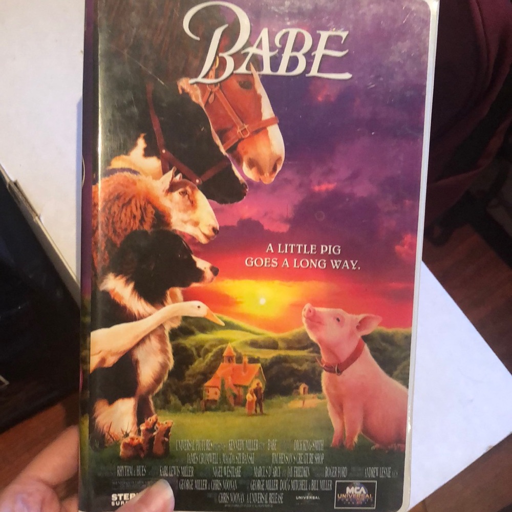 Babe Pig in the City VHS